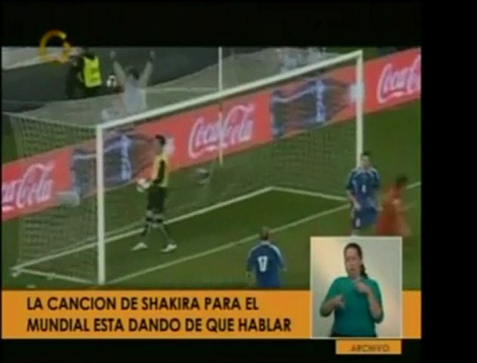 El tema del mundial de fútbol Sudáfrica 2010, interpretado p