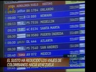En Colombia han bajado las visitas hacia Venezuela, por temo