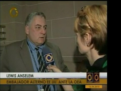 Discusión en la OEA luego de la reacción del embajador venez
