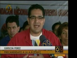 Gerson Pérez, candidato a la AN, propone proyecto para evita
