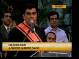 El alcalde Chacao, Emilio Graterón, encabeza actos solemnes