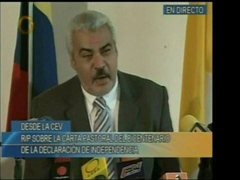 La Conferencia Episcopal Venezolana, CEV, emite una carta pa