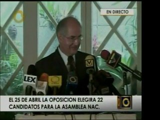 Ramón José Medina y Antonio Ledezma responden a objeciones e