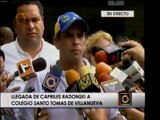 El gobernador Henrique Capriles Radonski propuso que el cand