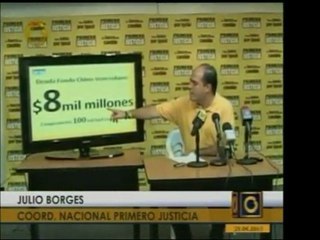 Julio Borges, de PJ, propone hacer "leyes candado" que limit