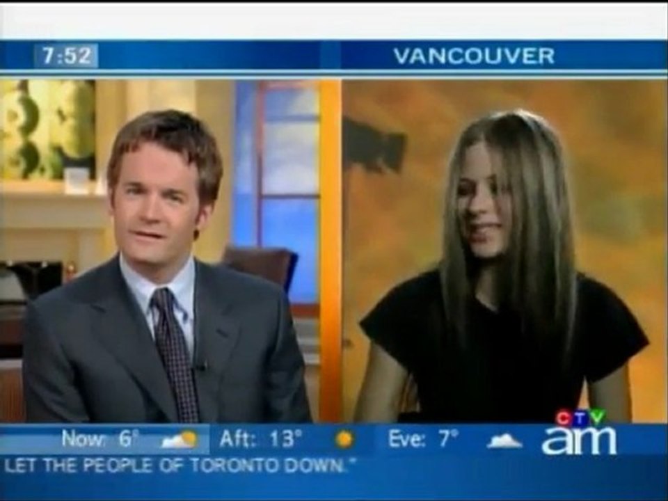 Canada am interview with Avril