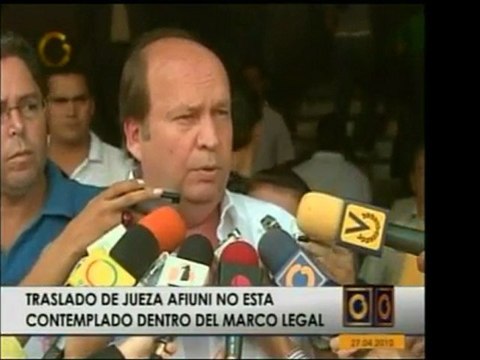 Abogado de María de Lourdes Afiuni califica el juico como s