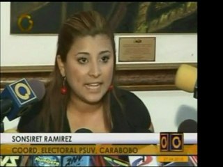 PSUV Carabobo afirma que todo está listo para las primarias
