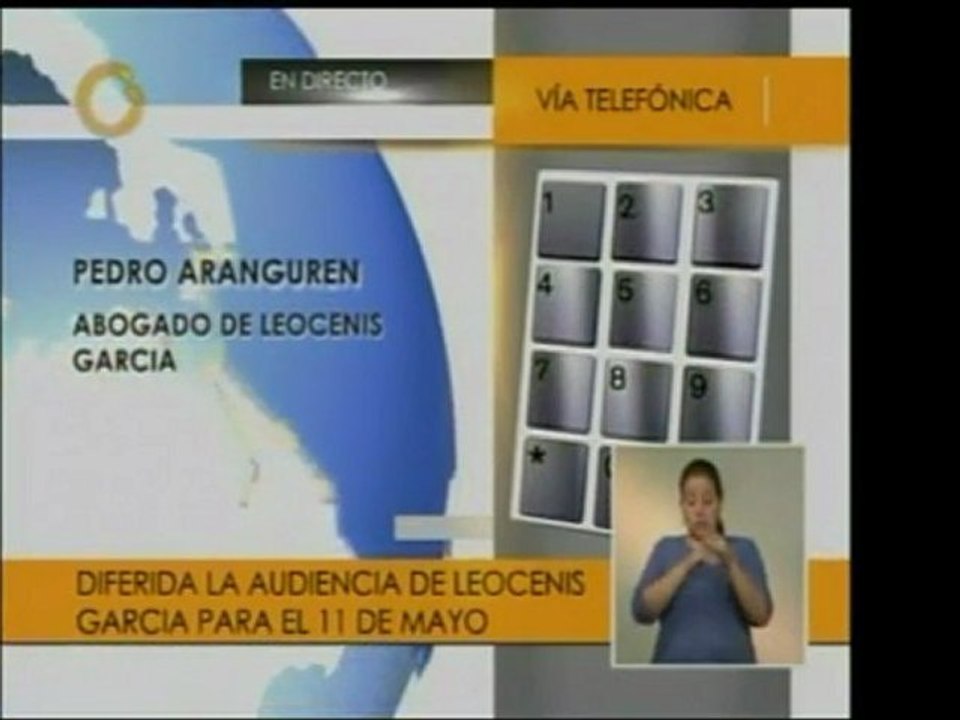 Abogado de Leocenis García reafirma que lo procedente según