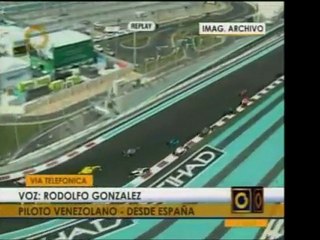 Habrá tres venezolanos en competencia GP 2, en España. Habla