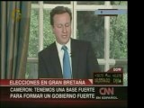 Candidato a Primer Ministro de Inglaterra, David Cameron, de