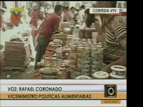 Viceministro de Políticas Alimentarias asegura que en Mercal