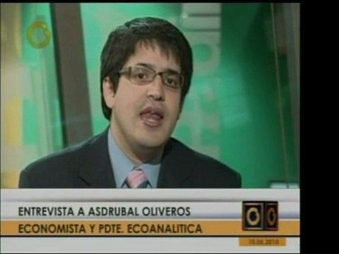 El Pdte. de Ecoanalítica, Asdrúbal Oliveros, dice que la cri