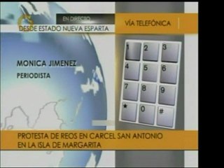 En Margarita reos de la Cárcel San Antonio subieron al techo