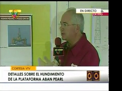 Ministro Rafael Ramírez emite un reporte con detalles del hu