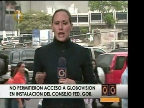 Medios de comunicación privados no pudieron ingresar a la In