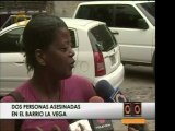 La Vega fue escenario de un asesinato doble. La madre de uno