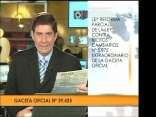Publicada en Gaceta Oficial detalles de la Ley de Ilícitos C