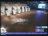 Candidatos colombianos responden a preguntas referentes a la