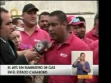 En Carabobo 40% del territorio se encuentra sin gas, afirman