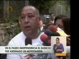 Padre de un mototaxista asesinado en el Paseo Independencia