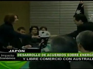 Australia y Japón desarrollan acuerdos de cooperación