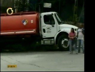 Los Naranjos ivió un fuerte congestionamiento en la mañana a