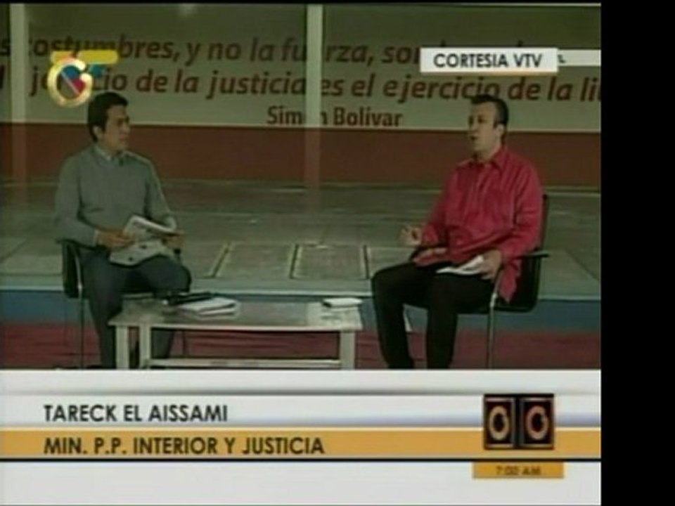 Min. Tareck El Aissami responsabiliza a Estados Unidos de ap