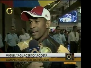 El actual campeón de peso ligero del pugilismo mundial, el v