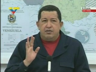 Chávez: "Yo les acepto el reto, vamos a ver quien aguanta ma