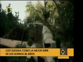 "Lost" fue aclamada como la mejor serie para la televisión d