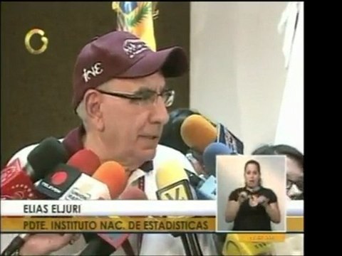 Pdte. del INE, Elías Eljuri, se expresa sobre toneladas de a
