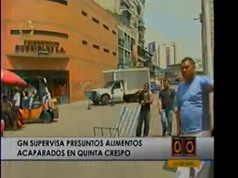 Indepabis y GN inspeccionan presuntos alimentos acaparados e