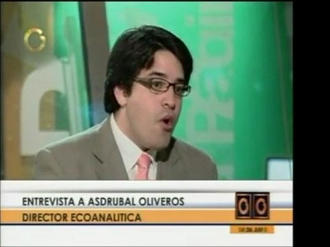 Asdrúbal Oliveros, Director de Ecoanalítica, analiza la situ