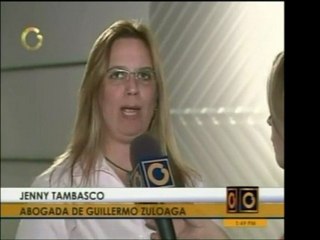 Jenny Tambasco, abog. de Zuloaga, adelanta que a su cliente