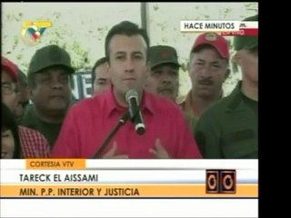 Min. Tareck El Aissami anuncia que se notificó a Interpol qu