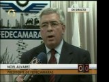 Presidente de Fedecámaras, Noel Álvarez, asegura que al pare