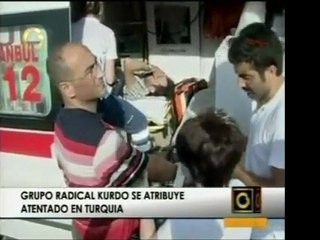 En Turquia cinco personas fallecieron en un atentado con coc