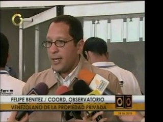 Observatorio Venezolano de la Propiedad Privada registra más
