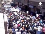 Dozens reported killed in Syrian protests