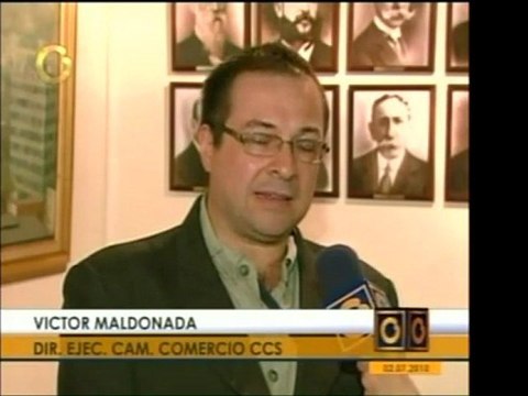 La Cámara de Comercio de Caracas rechaza calcomanías de exp