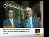 Presidente de Globovisión, Guillermo Zuloaga, se presentó an