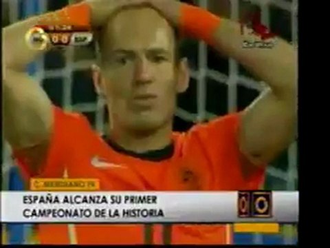 España campeón del Mundial Sudáfrica 2010