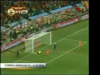 Resumen del último juego de la Copa Mundial Suráfrica 2010,