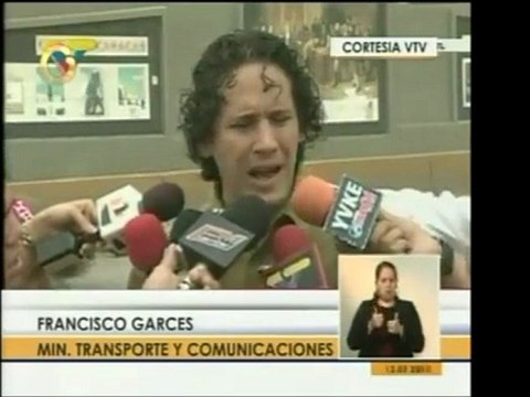 Ministro de Transporte y Comunicaciones, Francisco Garcés, h