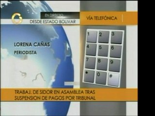 Tribunal de Primera Instancia del estado Bolívar falló en co