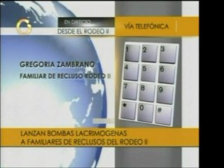 Se registra una situación irregular en el penal del Rodeo II