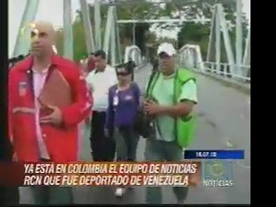 Periodistas colombianos fueron deportados y ya están en Colo
