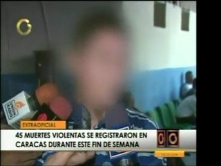 Este fin de semana 45 personas perdieron la vida de manera v