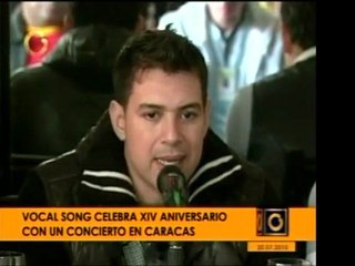 "Vocal Song", de Maracaibo, ofrecerá un concierto por su 14